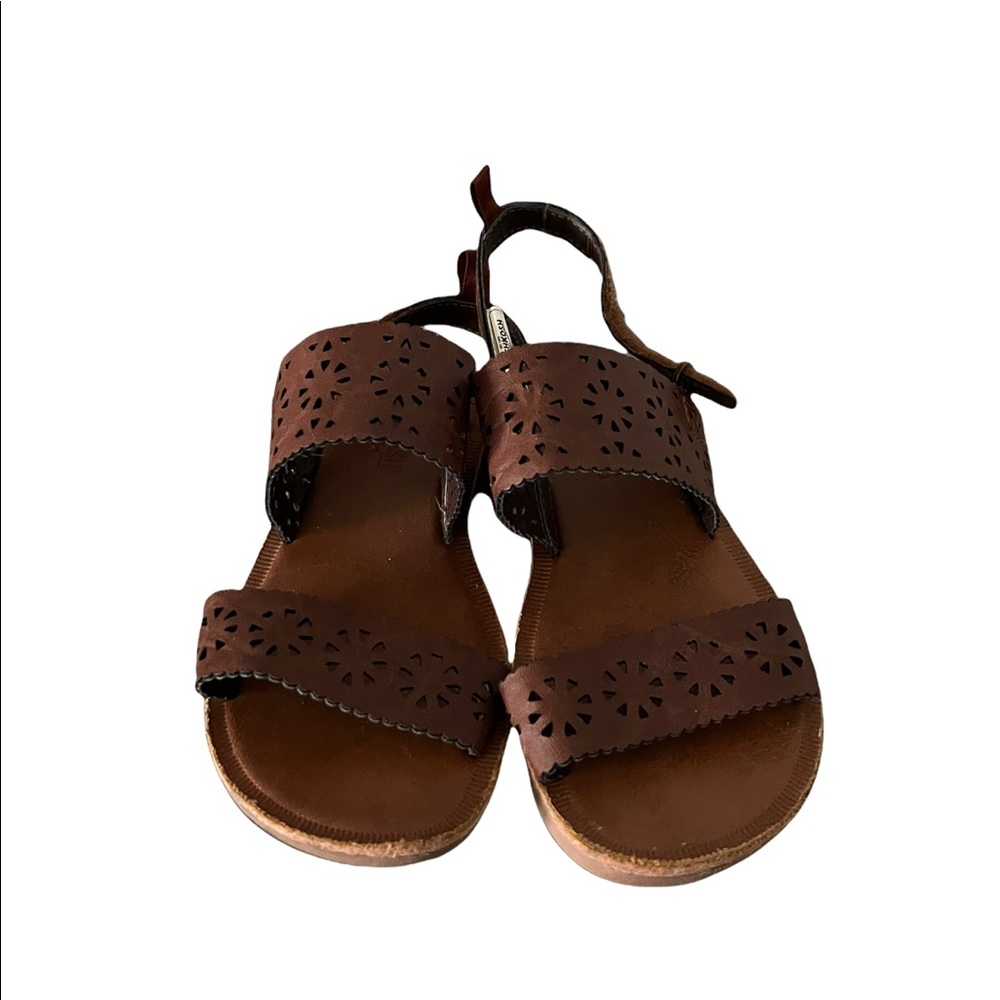 Oshkosh B’gosh Peggy Leather Toddler Girls Sandals Sz 11